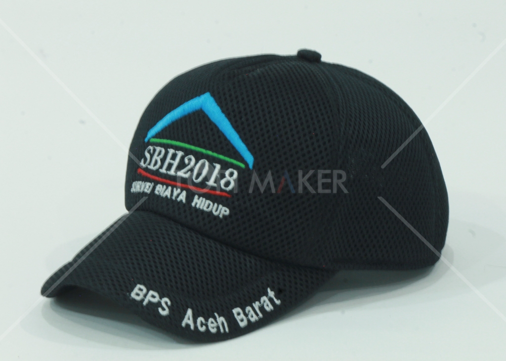 konveksi topi doublemesh murah